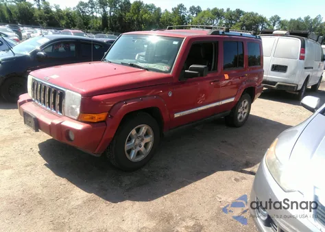 2006 Jeep Commander Limited из США, поврежденный, VIN 1J8HG58206C245740